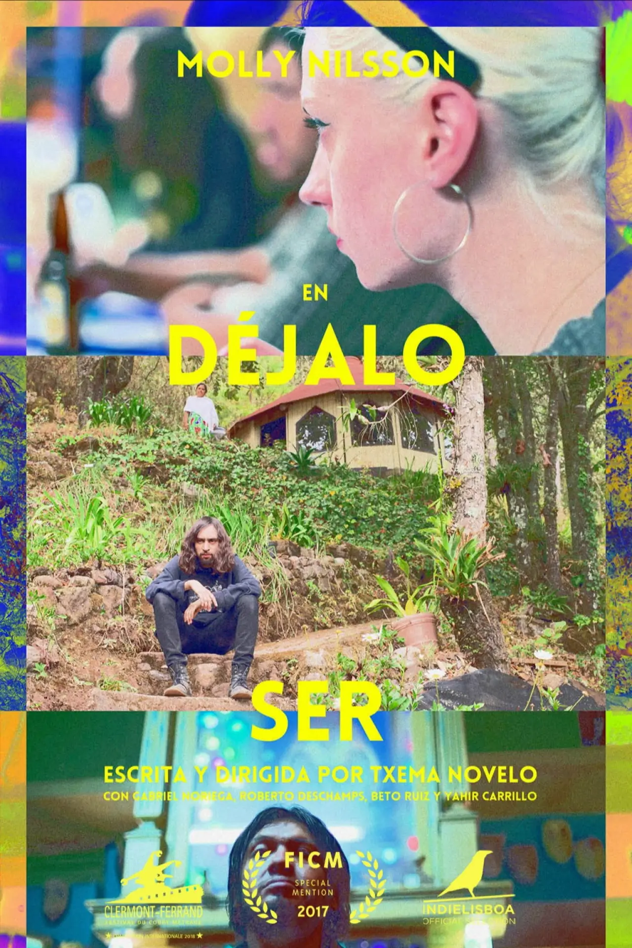 Movie poster "Déjalo Ser"