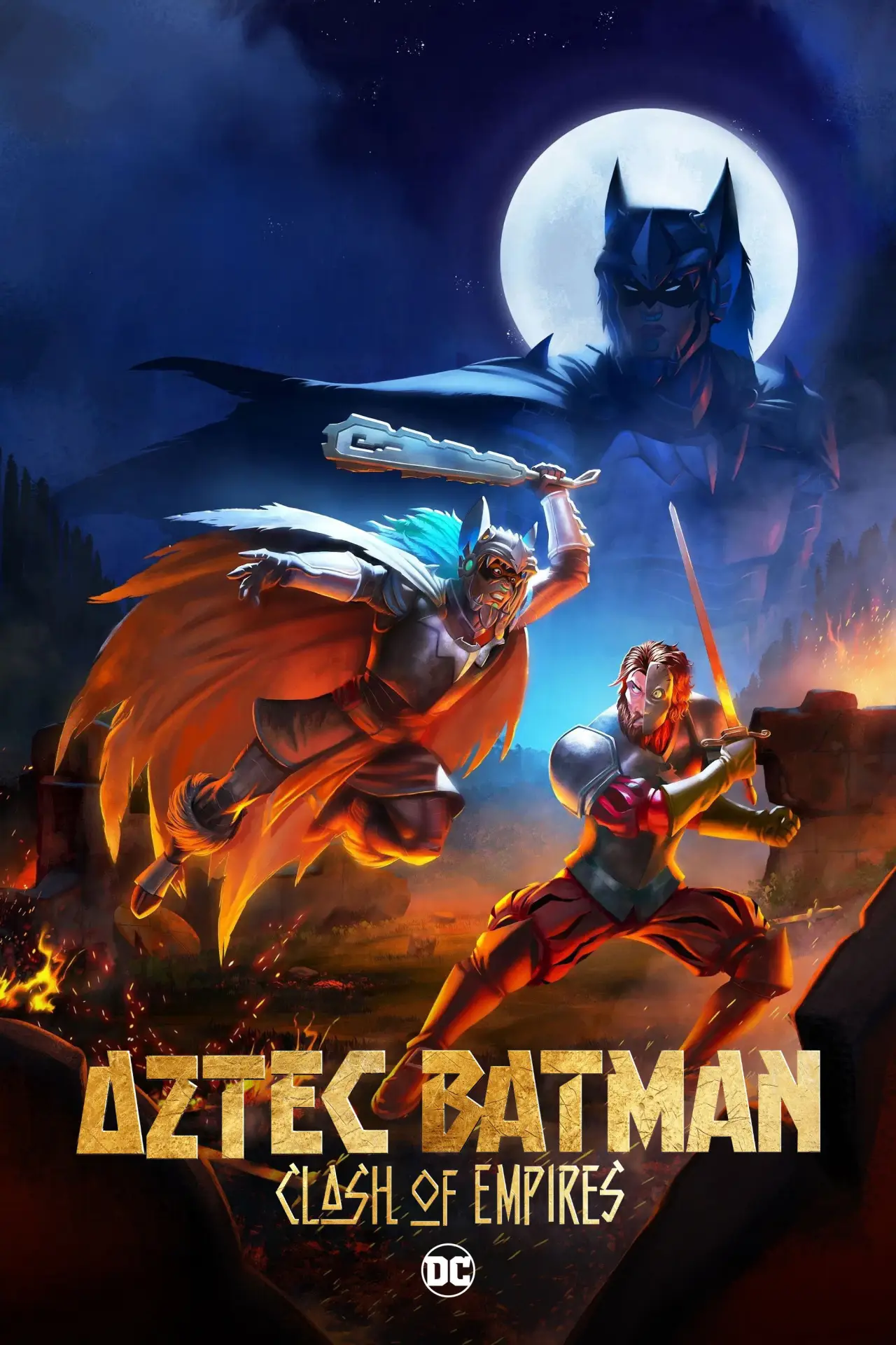 Movie poster "Aztec Batman: Clash of Empires"
