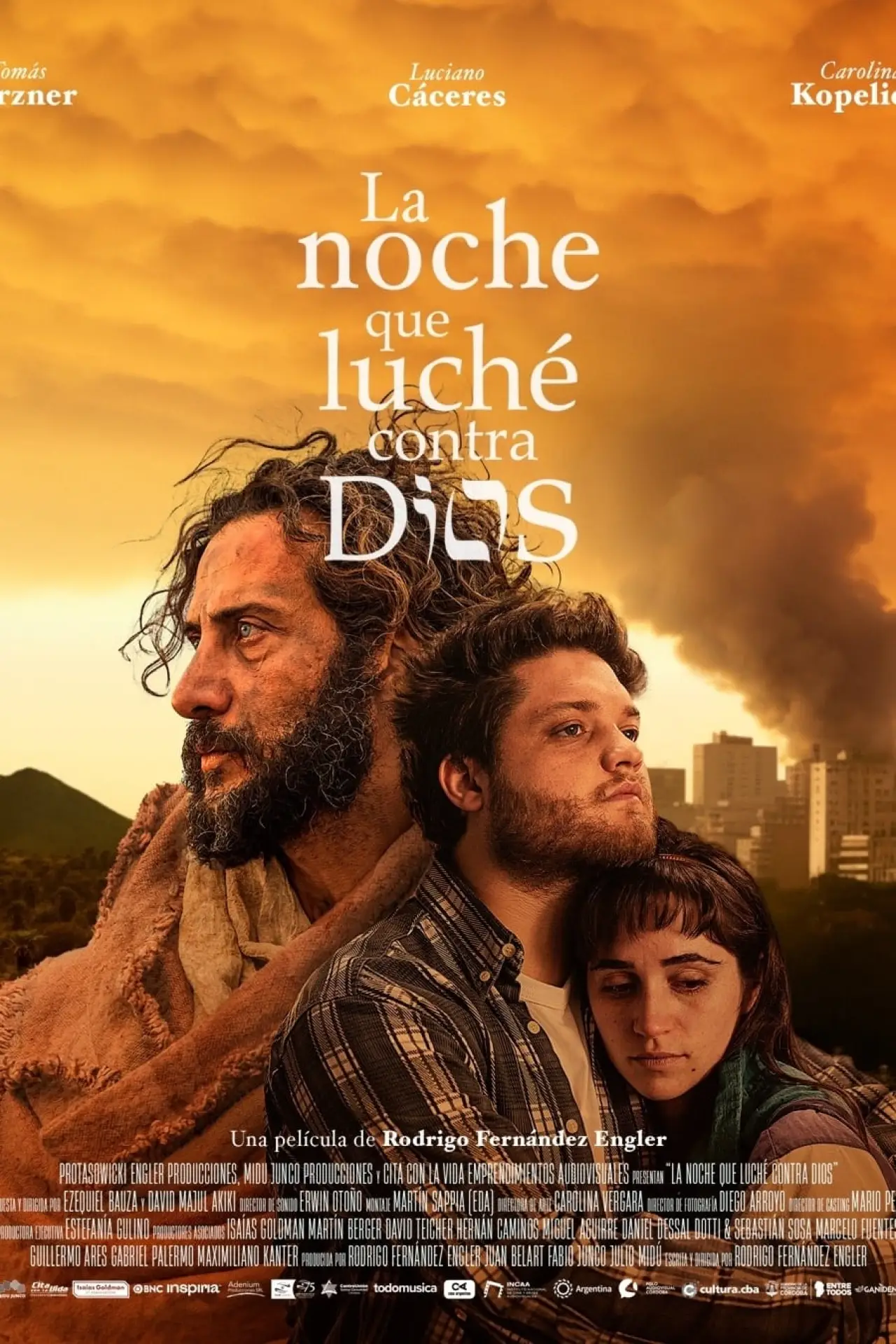Movie poster "The Night I Fought Against God"