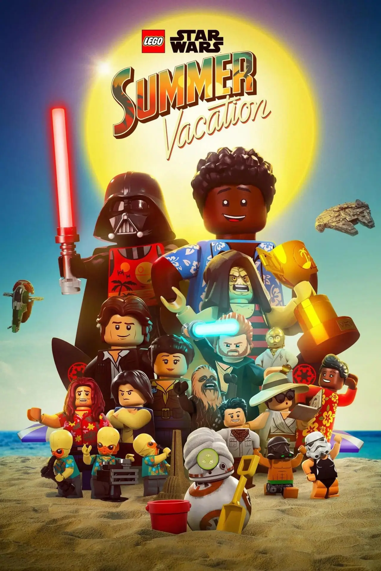 Movie poster "LEGO Star Wars Summer Vacation"