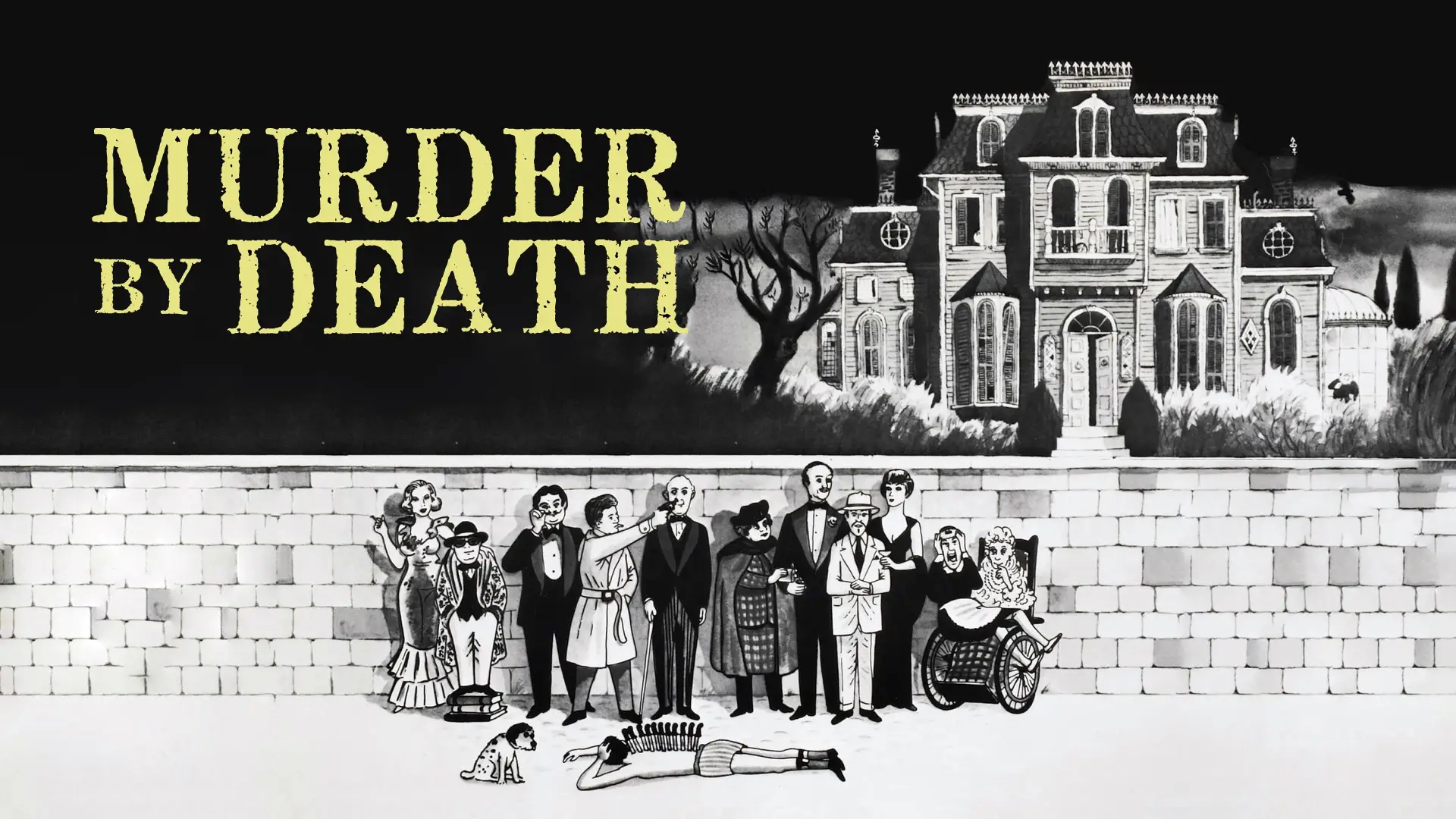 Video for the film Murder by Death — Murder By Death ≣ 1976 ≣ Trailer