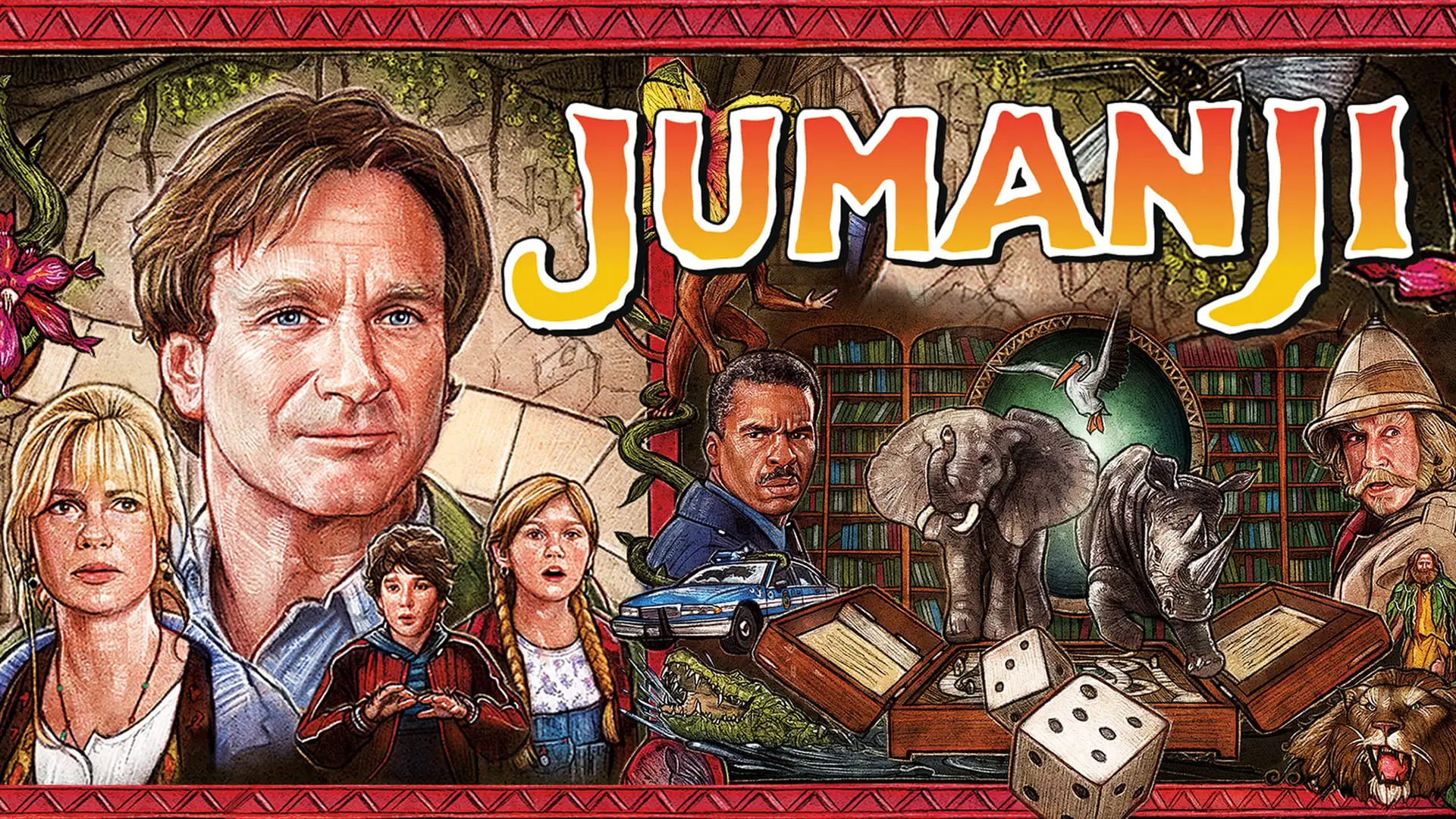 Video for the film Jumanji — Alan Tricks Sarah Into Finishing the Game