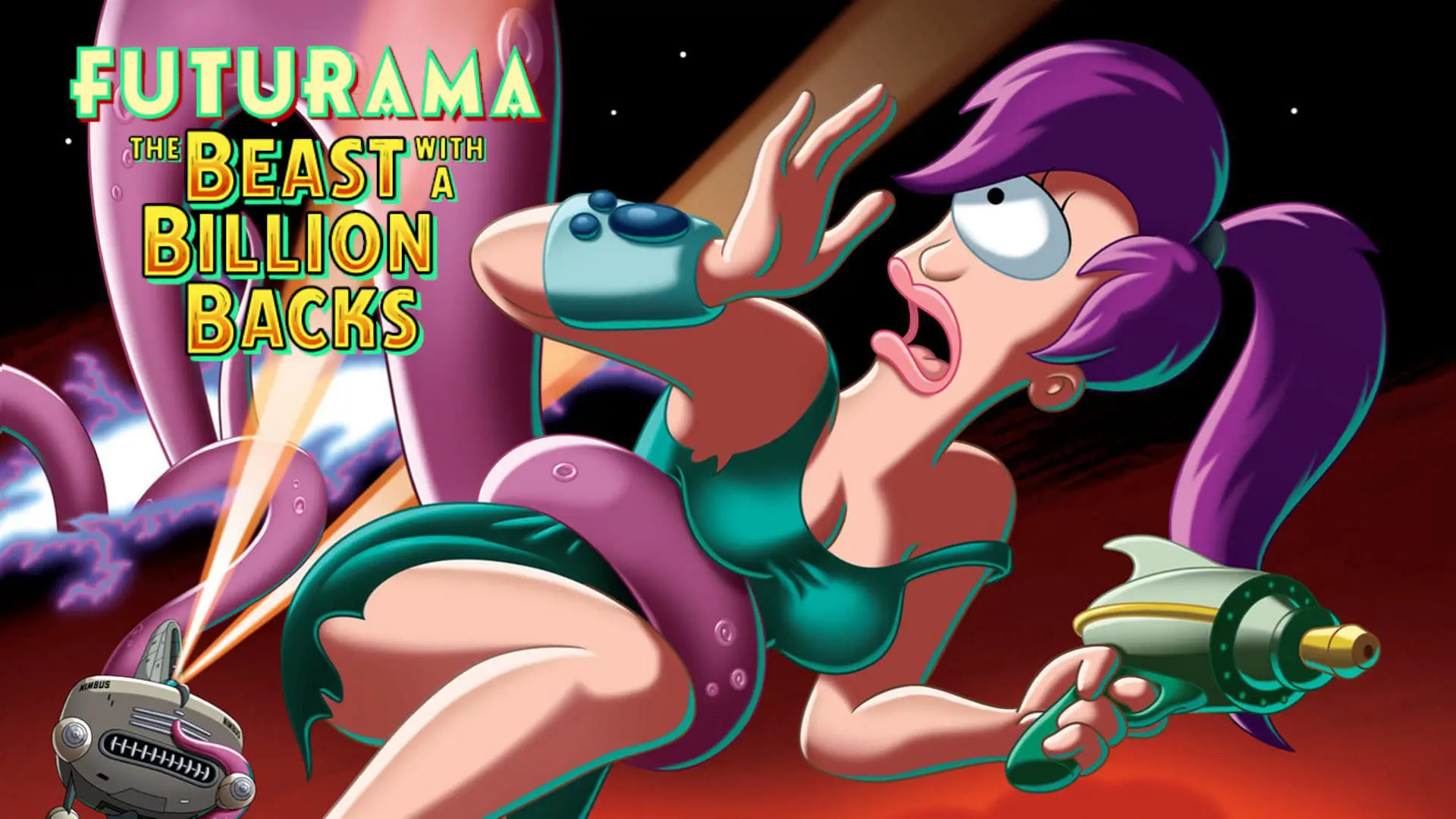 Video for the film Futurama: The Beast with a Billion Backs — Futurama - The Beast With A Billion Backs Trailer
