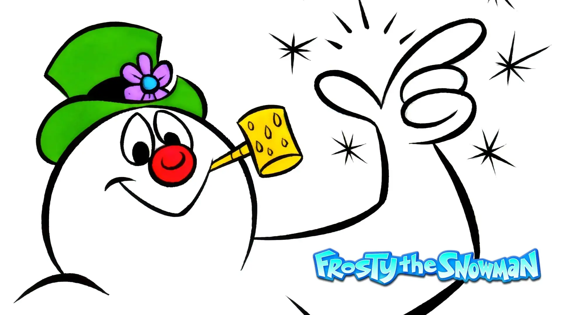 Video for the film Frosty the Snowman — Frosty Comes to Life Preview