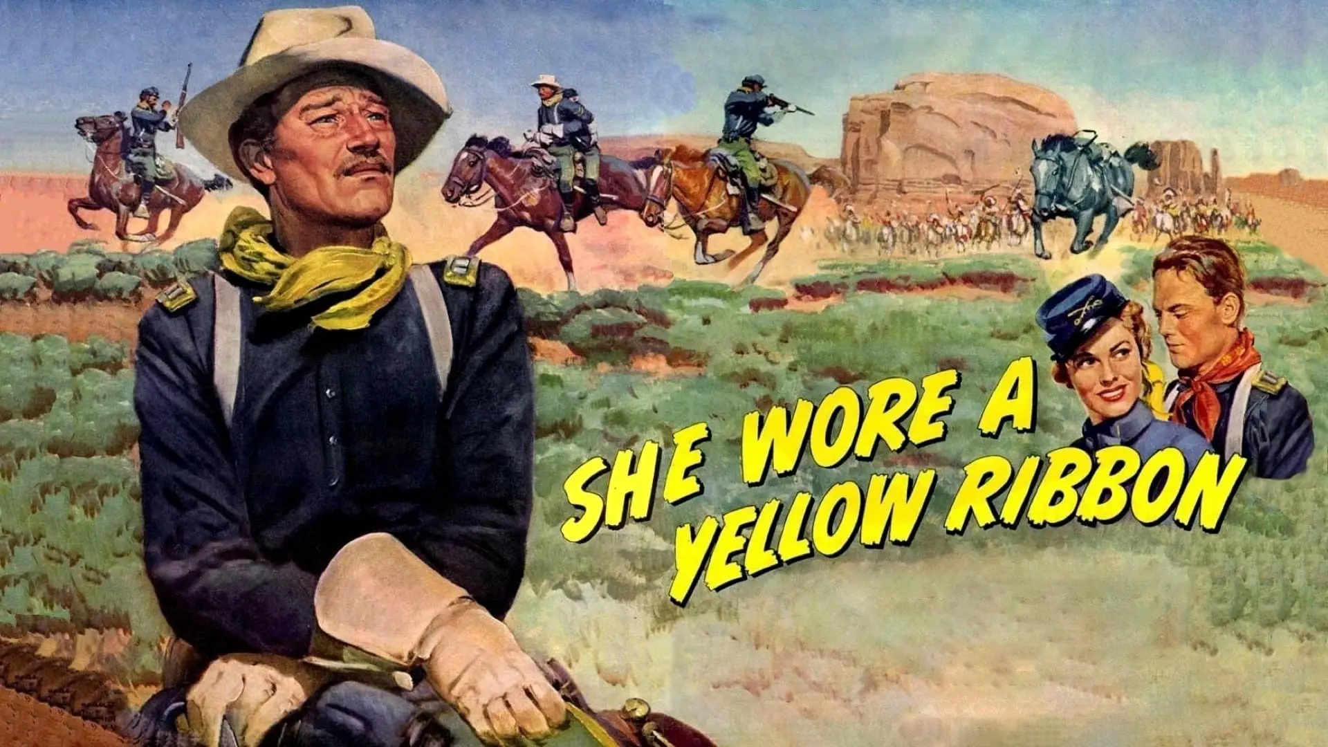 Video for the film She Wore a Yellow Ribbon — She Wore a Yellow Ribbon (1949) Original Trailer [FHD]