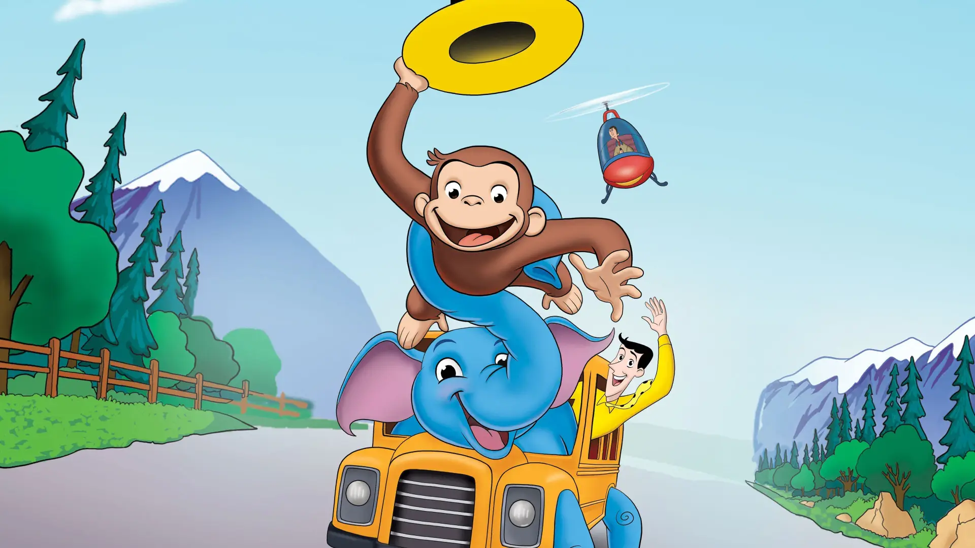Video for the film Curious George 2: Follow That Monkey! — Curious George 2: Follow That Monkey! Official Trailer #1 - Jeff Bennett Movie (2009) HD