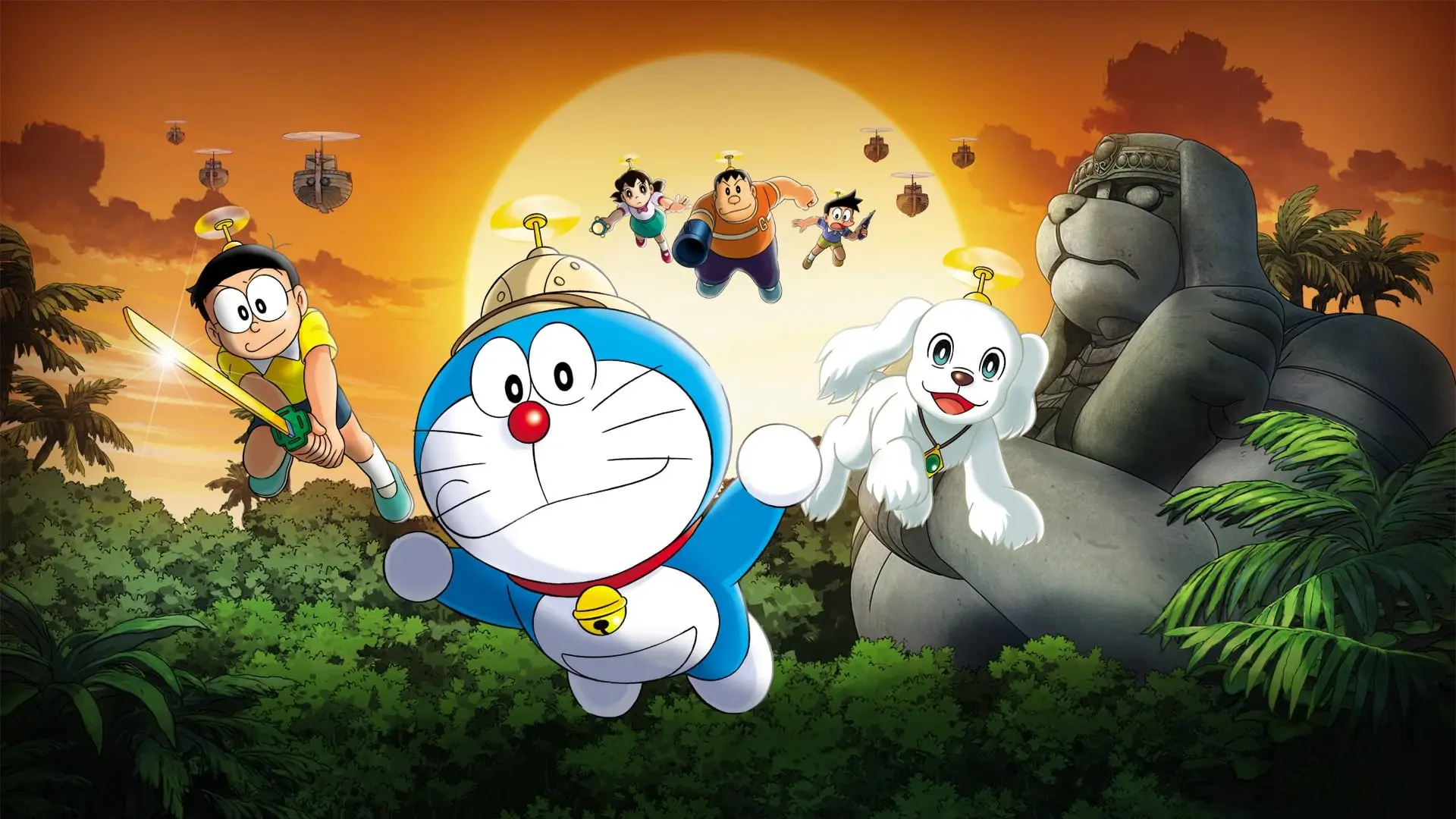 Video for the film Doraemon: New Nobita's Great Demon - Peko and the Exploration Party of Five — [Trailer]Doraemon movie 2014 HD : Nobita and the New Great Haunts of Evil