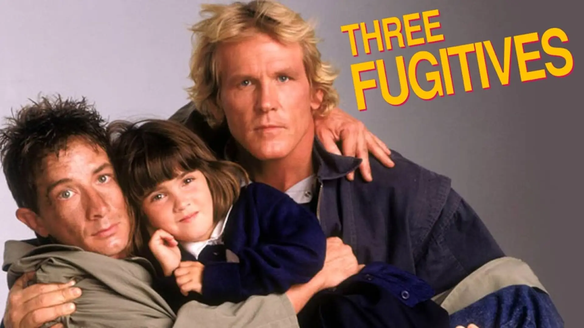 Video for the film Three Fugitives — Three Fugitives (1989) 35mm film trailer, flat open matte, 2160p