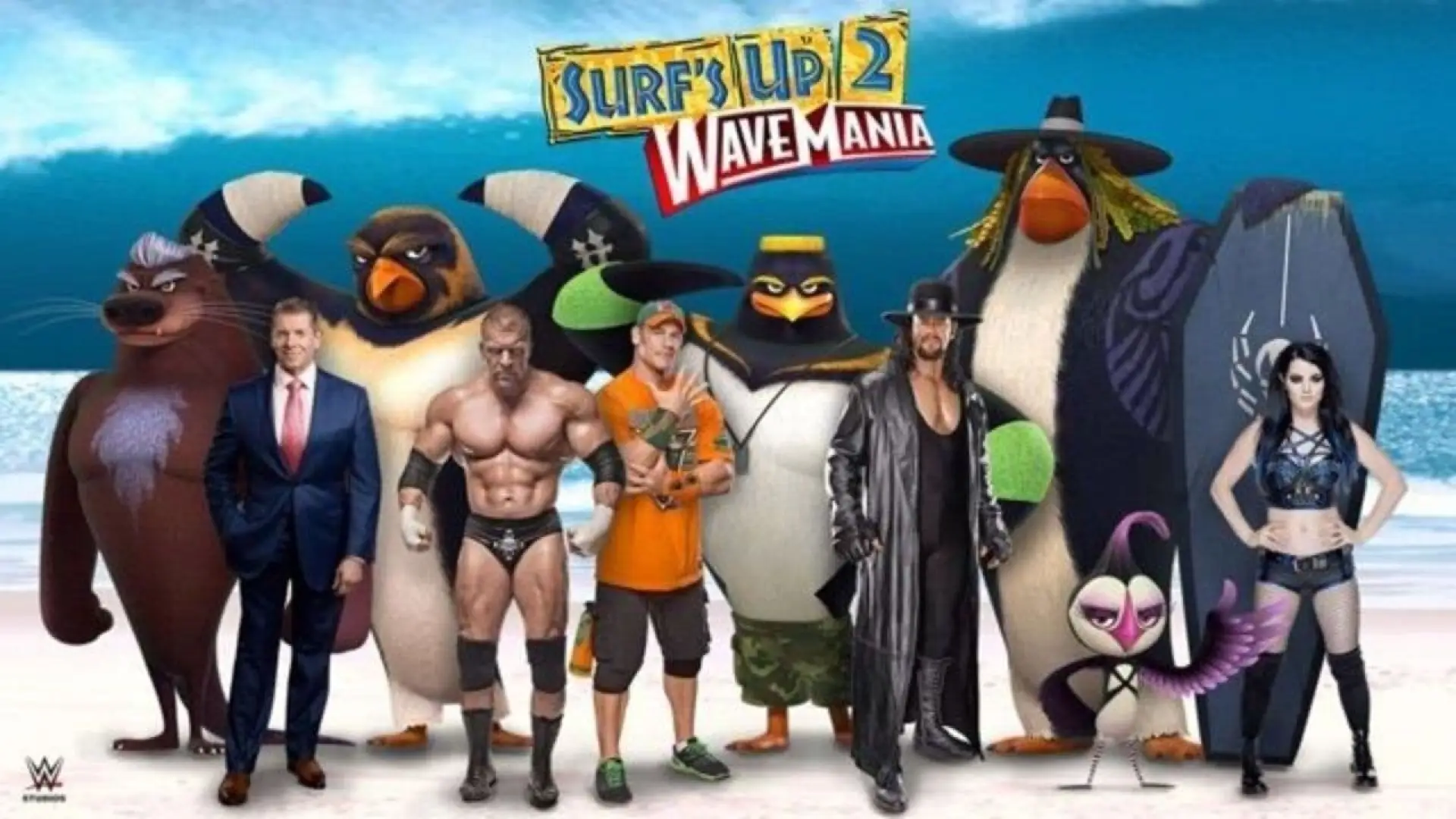 Video for the film Surf's Up 2: WaveMania — Surf's Up 2: WaveMania - Behind the Mic: Hanging With The Dream Team