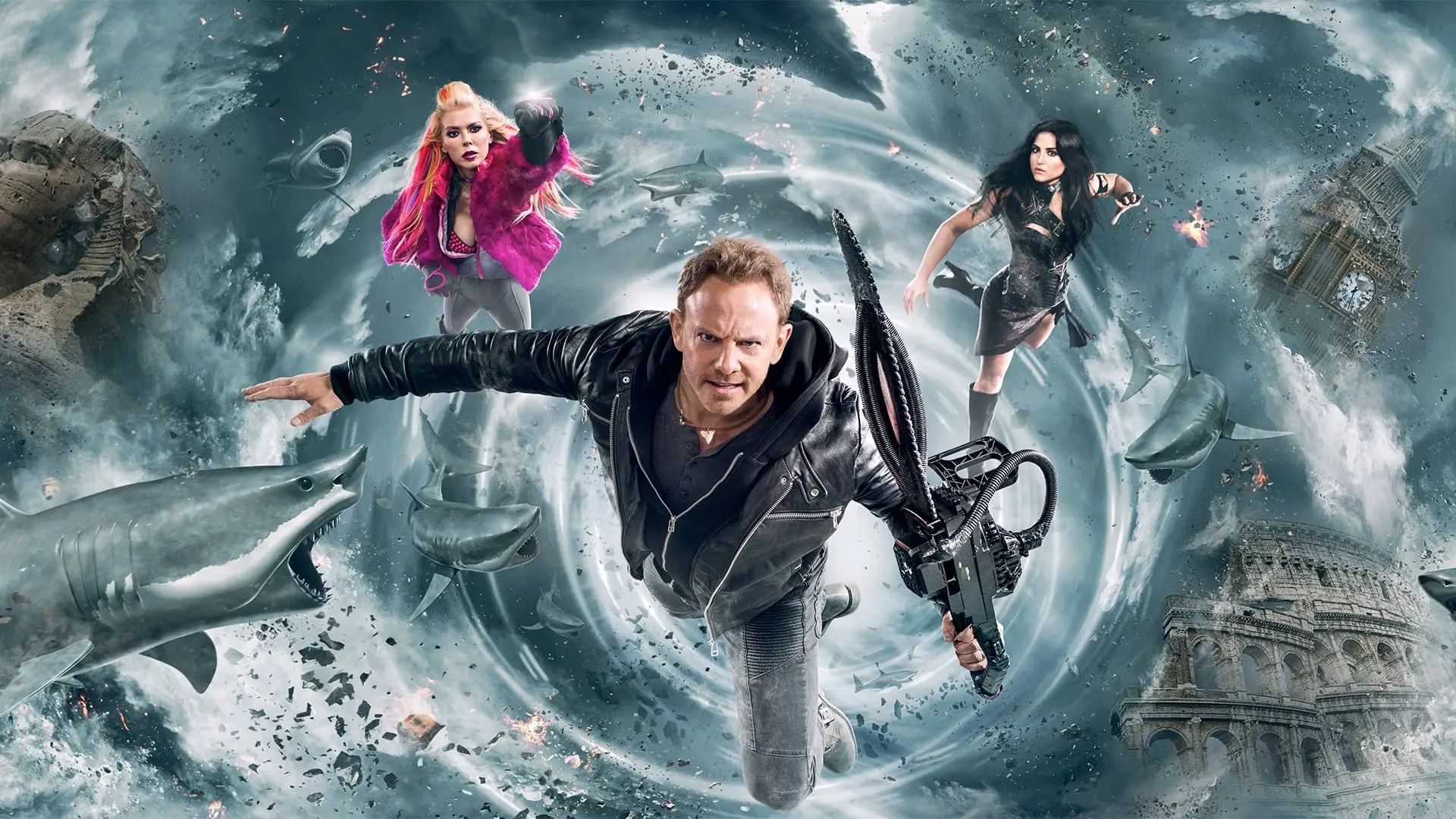 Video for the film Sharknado 5: Global Swarming — Sharknado 5 | official trailer (2017)