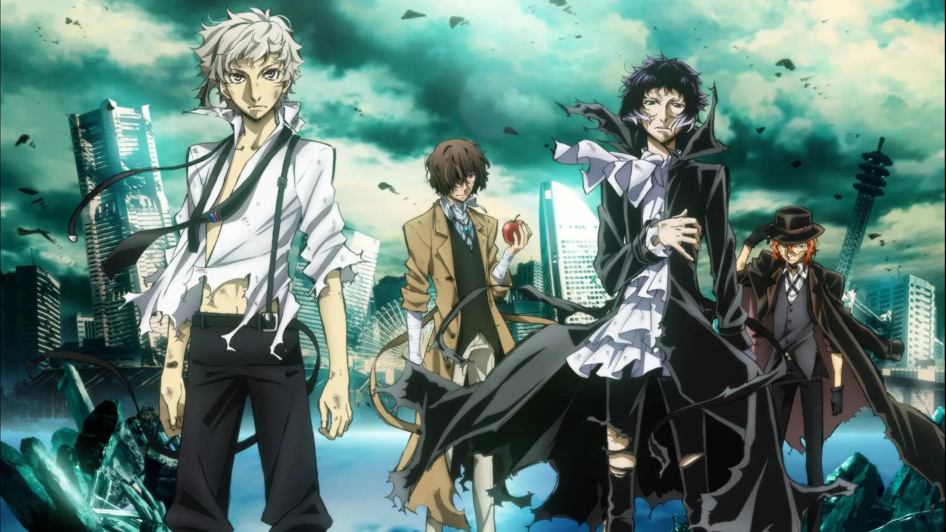 Video for the film Bungo Stray Dogs: Dead Apple — 映画｢文豪ストレイドッグス DEAD APPLE（デッドアップル）｣本予告 | English Subtitles