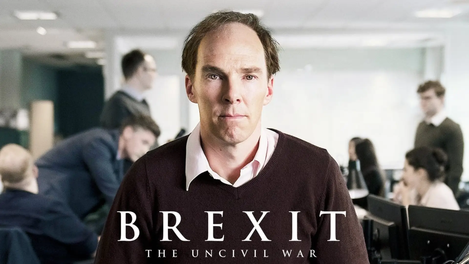 Video for the film Brexit: The Uncivil War — Brexit: The Uncivil War - Benedict Cumberbatch (as Dominic Cummings) Shows Brexit Bus to Boris