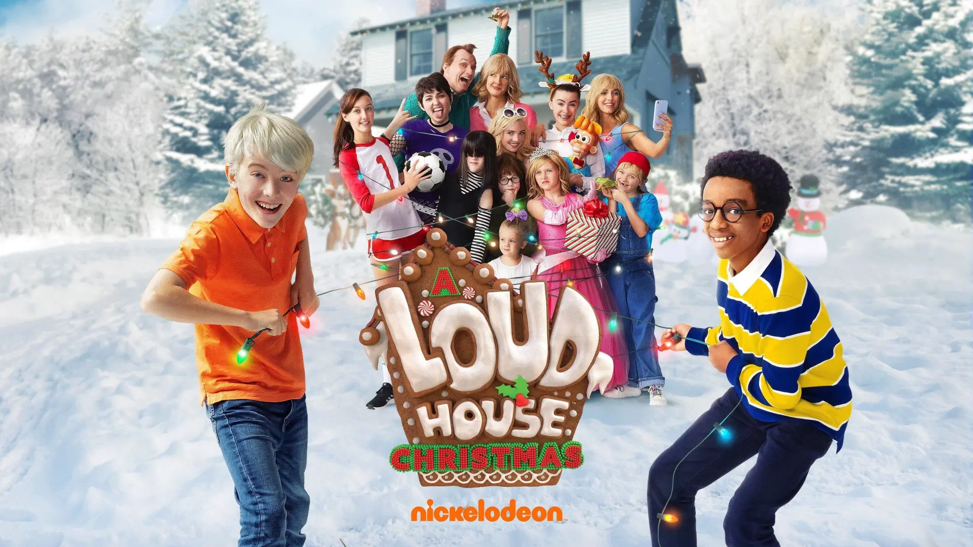 Video for the film A Loud House Christmas — The IRL Loud House Christmas Movie: Behind The Scenes w/ Lincoln Loud (Compilation) | The Loud House