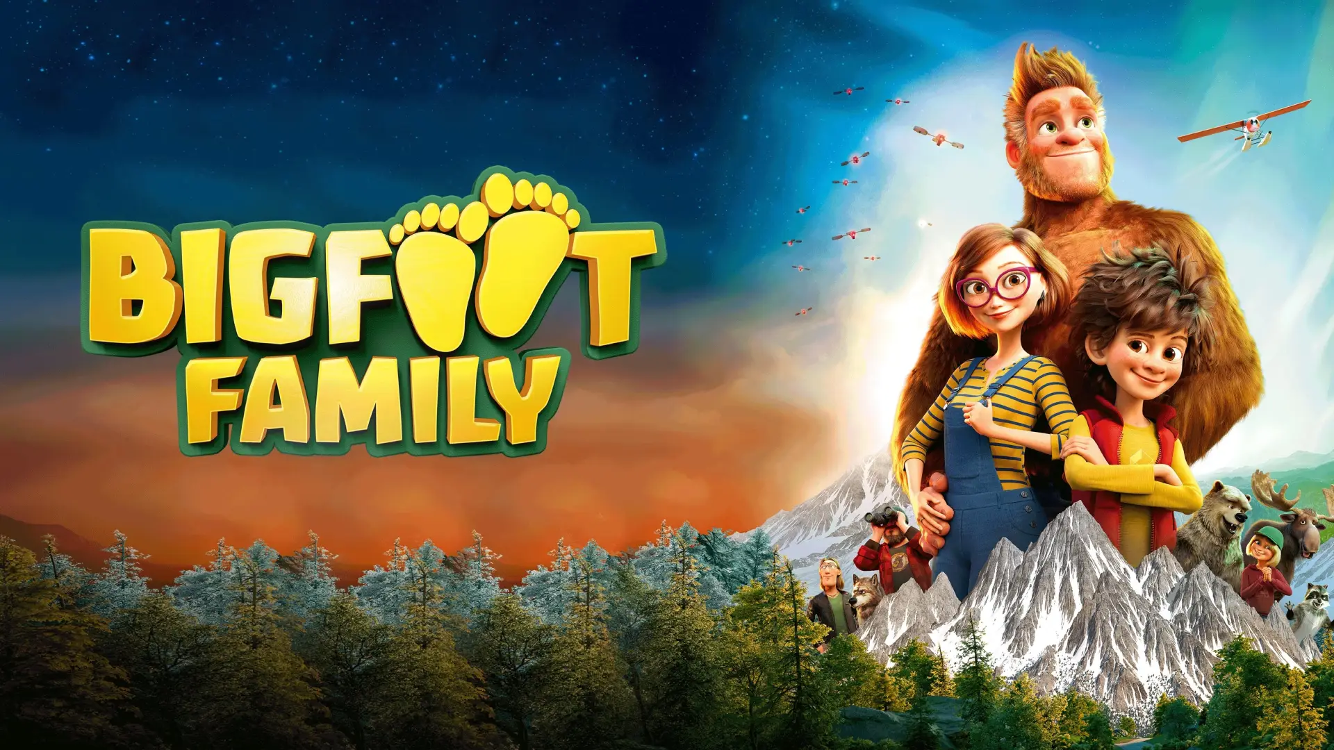 Video for the film Bigfoot Family — Bigfoot family "Good Morning World News" new 2020 Animation HD Son Of Bigfoot