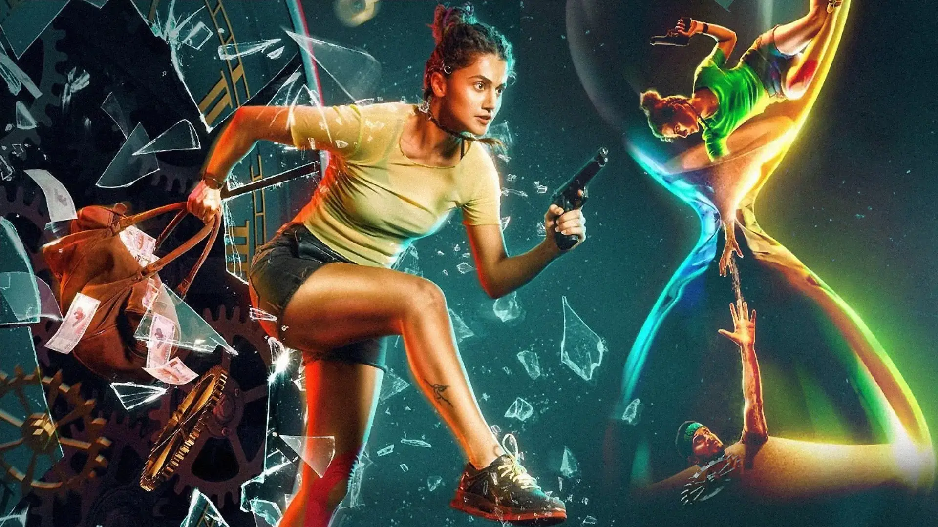 Video for the film Looop Lapeta — Looop Lapeta | Official Telugu Trailer | Taapsee Pannu, Tahir Raj Bhasin | Netflix India