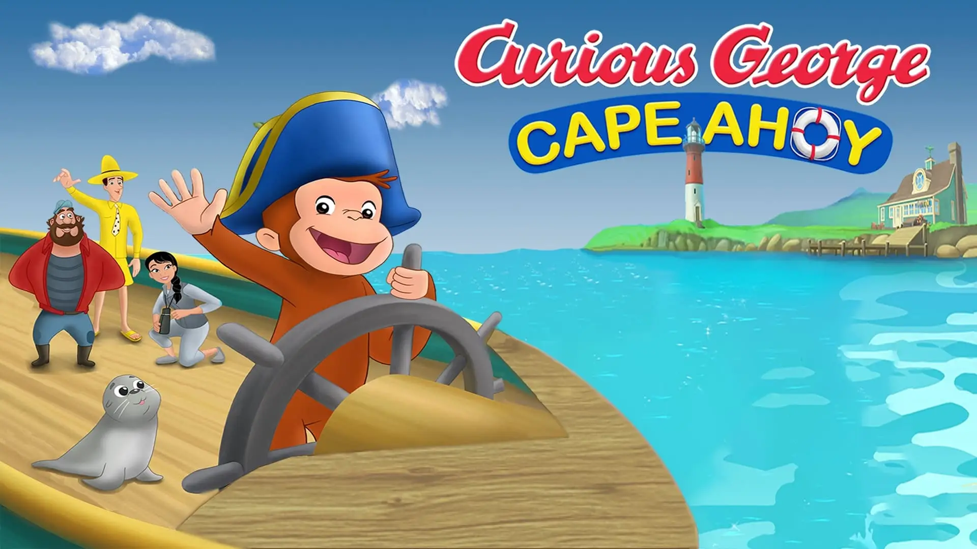 Video for the film Curious George: Cape Ahoy — CURIOUS GEORGE CAPE AHOY | Sneak Peek