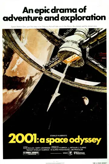 Poster to the movie "2001: A Space Odyssey" #178706