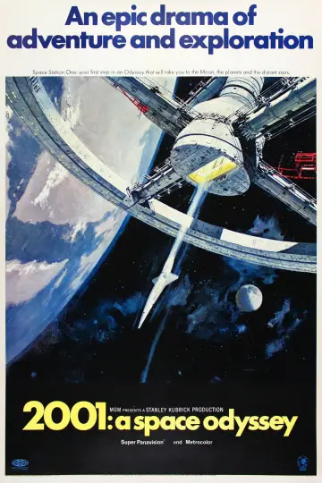 Poster to the movie "2001: A Space Odyssey" #565391