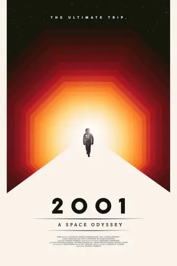 Poster to the movie "2001: A Space Odyssey" #833113