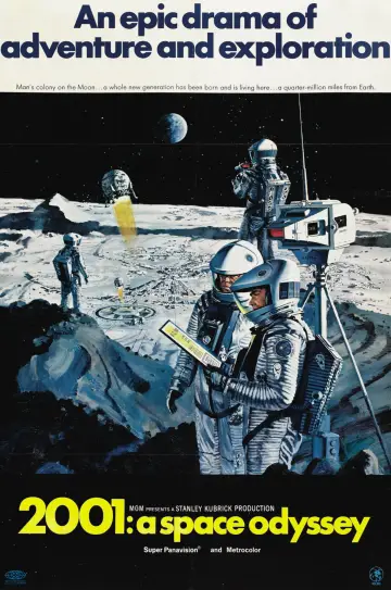 Poster to the movie "2001: A Space Odyssey" #959918