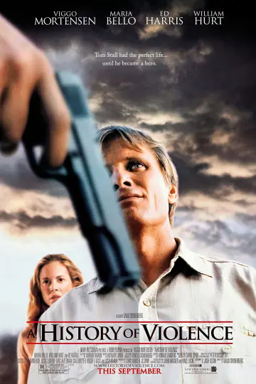 Poster to the movie "A History of Violence" #767688