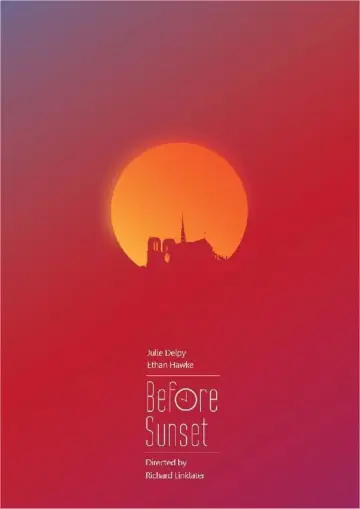 Poster to the movie "Before Sunset" #430915