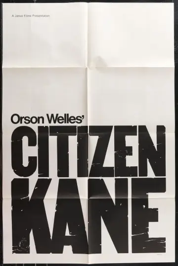 Poster to the movie "Citizen Kane" #837554