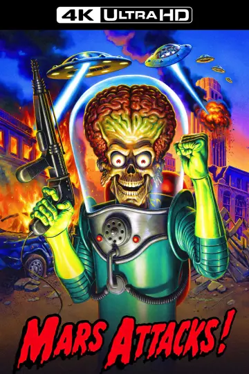 Poster to the movie "Mars Attacks!" #1207331