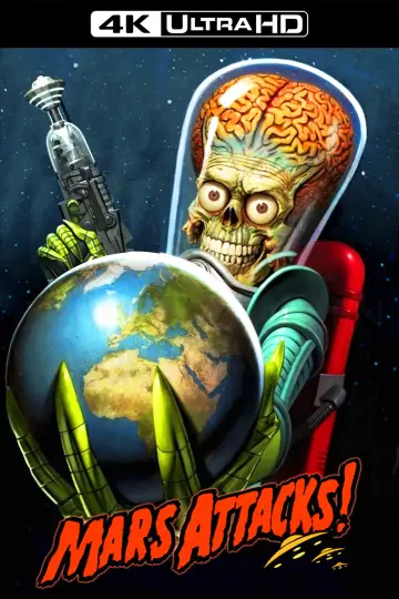 Poster to the movie "Mars Attacks!" #1207341