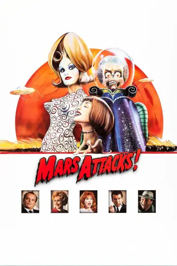 Poster to the movie "Mars Attacks!" #650631