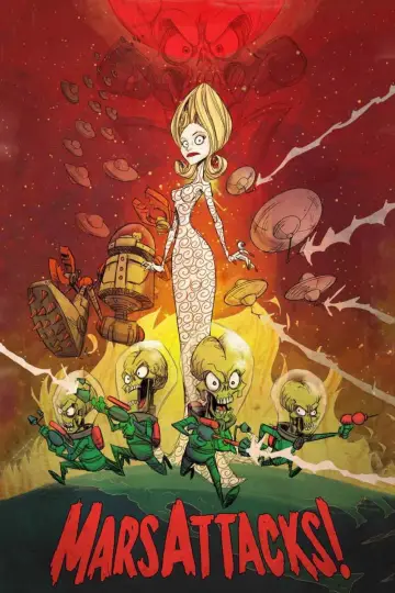Poster to the movie "Mars Attacks!" #650638