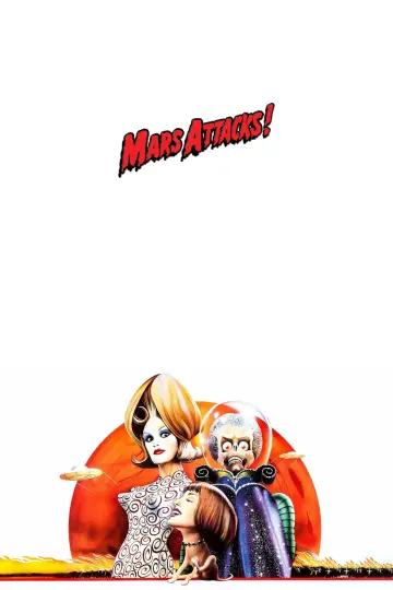 Poster to the movie "Mars Attacks!" #650640