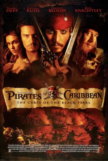 Poster to the movie "Pirates of the Caribbean: The Curse of the Black Pearl" #551150