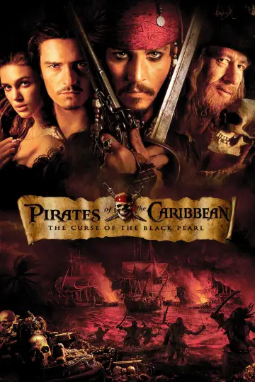 Poster to the movie "Pirates of the Caribbean: The Curse of the Black Pearl" #551170