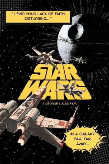 Poster to the movie "Star Wars" #1177990