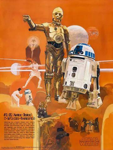 Poster to the movie "Star Wars" #546816