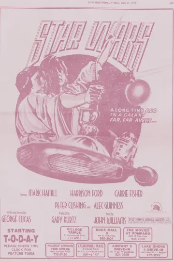Poster to the movie "Star Wars" #546939