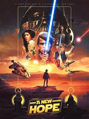 Poster to the movie "Star Wars" #863