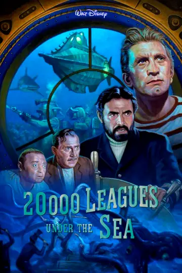 Poster to the movie "20,000 Leagues Under the Sea" #879294