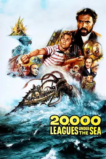 Poster to the movie "20,000 Leagues Under the Sea" #879295