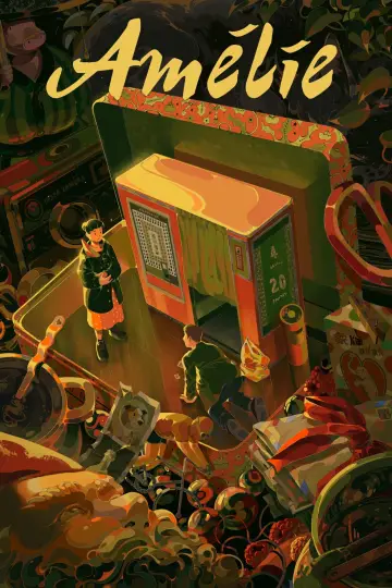 Poster to the movie "Amélie" #1215915
