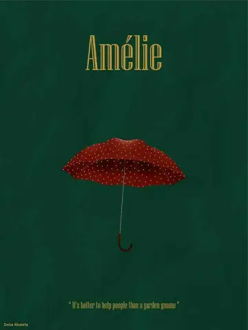 Poster to the movie "Amélie" #827504