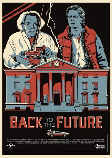 Poster to the movie "Back to the Future" #314216