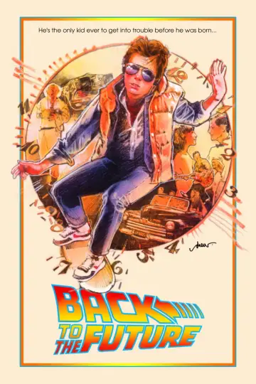 Poster to the movie "Back to the Future" #550774