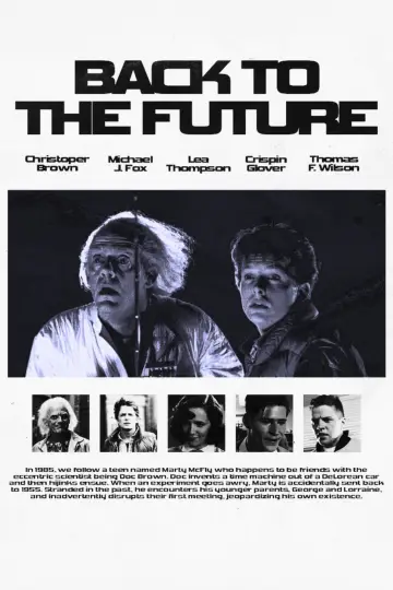 Poster to the movie "Back to the Future" #830784