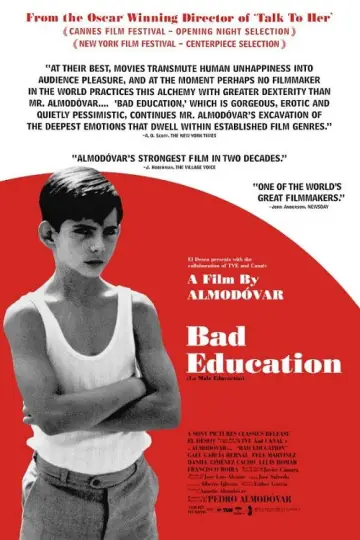 Poster to the movie "Bad Education" #887438
