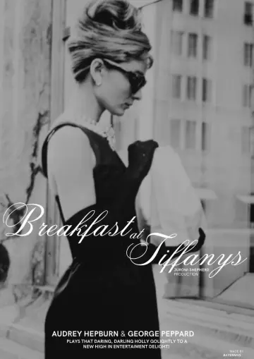Poster to the movie "Breakfast at Tiffany