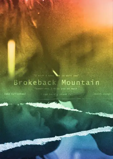 Poster to the movie "Brokeback Mountain" #1198116