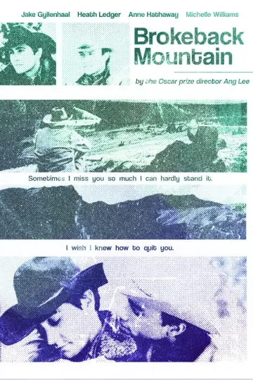 Poster to the movie "Brokeback Mountain" #1198125