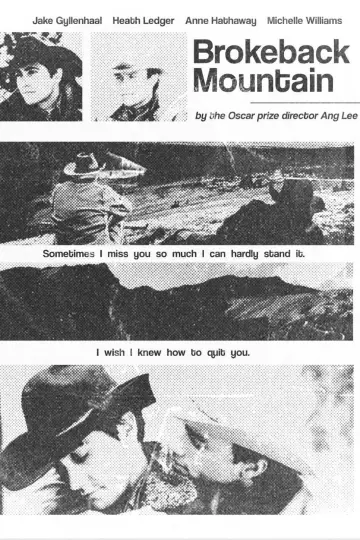 Poster to the movie "Brokeback Mountain" #1198126